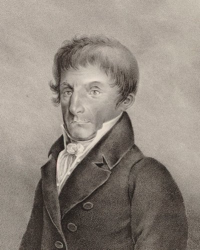Porträt des Komponisten Antonio Salieri 1750-1825, ca. 1835 von Franz Oehme