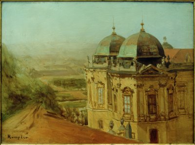 Das Obere Belvedere in Wien von Franz Rumpler