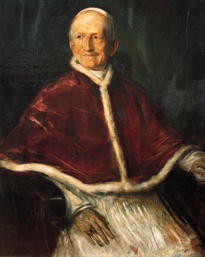 Porträt von Papst Leo XIII von Franz Seraph von Lenbach
