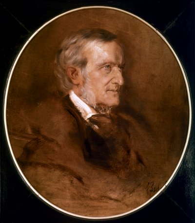 Porträt von Wilhelm Richard Wagner von Franz Seraph von Lenbach