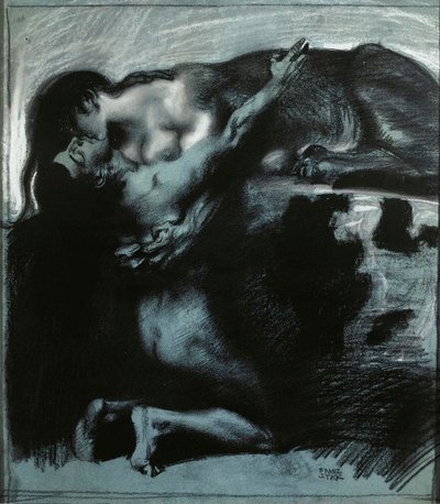 Kuss einer Sphinx von Franz Stuck Ritter von