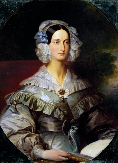 Porträt von Prinzessin Marie von Orléans, von Franz Xavier Winterhalter von Franz Xaver Winterhalter