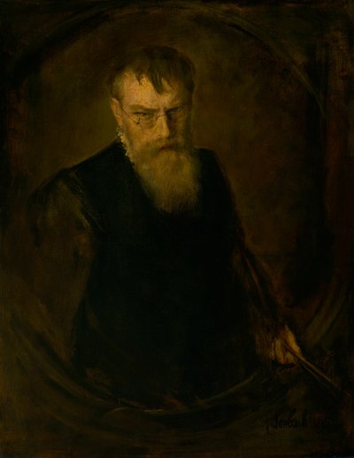 Selbstbildnis von Franz von Lenbach