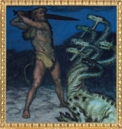 Herkules und die Hydra von Franz von Stuck