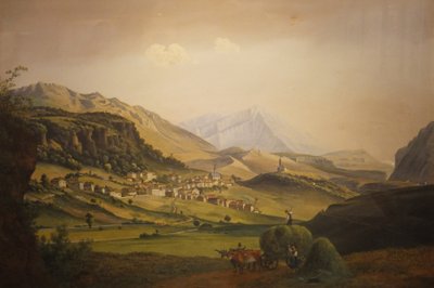 Ansicht von Pieve Tesino von Frederic Martens