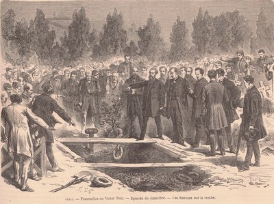 Le Monde illustré - Victor Noir, 22. Januar 1870 von Frederic Theodore Lix