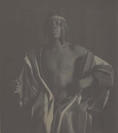 Ein äthiopischer Häuptling, 1897, gedruckt ca. 1902 von Fred Holland Day