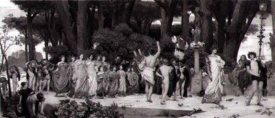 Die Daphnephoria, gedruckt in Paris von Photogravure Goupil, veröffentlicht von The Fine Art Society von Frederic (after) Leighton