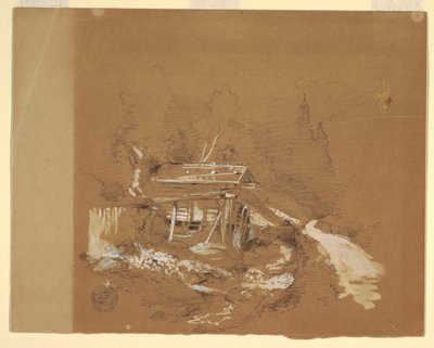 Eine Mühle in den Alpen von Frederic Edwin Church