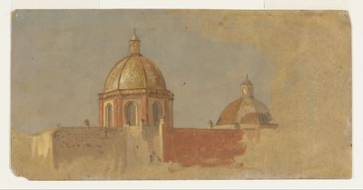 Kolumbien oder Ecuador, Kirchendächer von Frederic Edwin Church