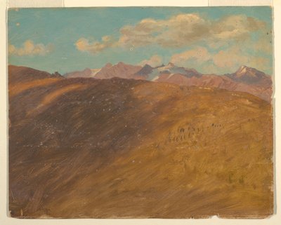Bayerische oder Schweizer Alpen von Frederic Edwin Church