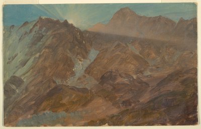 Berner Alpen, Schweiz, August 1868 von Frederic Edwin Church