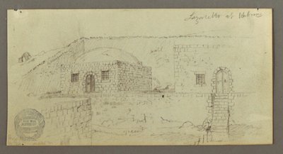 Kuppelhaus, Haus mit Treppe, Februar möglicherweise 1868 von Frederic Edwin Church