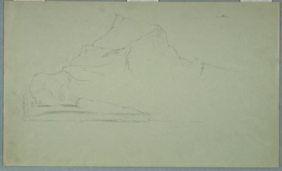 Schwimmender Eisberg, Juni oder Juli 1859 von Frederic Edwin Church