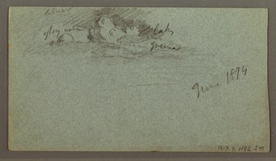 Schwimmender Eisberg, möglicherweise Juni 1874 von Frederic Edwin Church