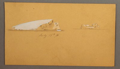 Schwimmende Eisberge, 16. Juli 1859 von Frederic Edwin Church