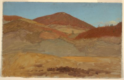 Hügelige Landschaft im Herbst von Frederic Edwin Church