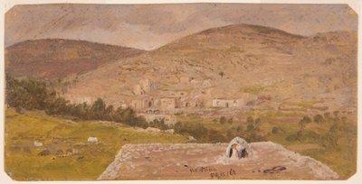 Zeichnung, Landschaft, 1865 von Frederic Edwin Church