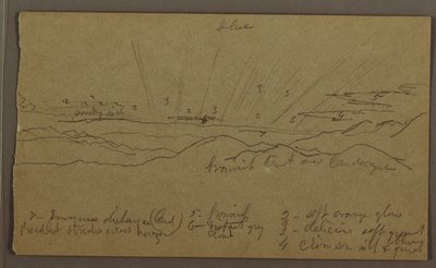 Zeichnung, Landschaft, Mai–August 1865 von Frederic Edwin Church