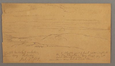 Louis Bay, Labrador, 7. Juli 1859 von Frederic Edwin Church