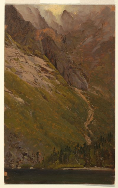 Zeichnung, Mt. Katahdin, Great Basin, vor 1878 von Frederic Edwin Church