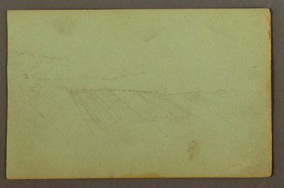 Zeichnung, Regen, möglicherweise 1856 von Frederic Edwin Church