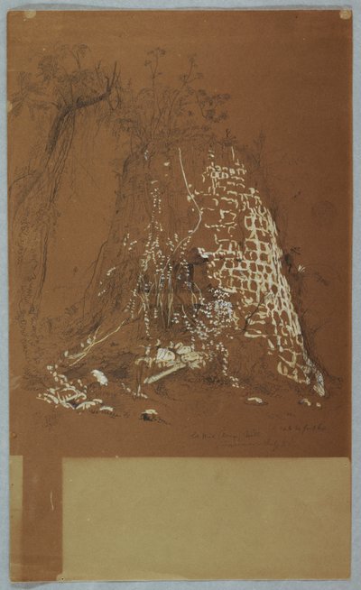 Verfallene alte Windmühle, Jamaika, Juli 1865 von Frederic Edwin Church