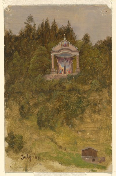 Schrein, Bayern, Juli 1868 von Frederic Edwin Church