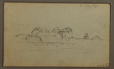 Skizzen, Ecuador oder Kolumbien; Verso: Skizzen, Ecuador oder Kolumbien, 1857 von Frederic Edwin Church