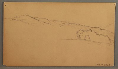 Himmelsstudie, möglicherweise 1873 von Frederic Edwin Church