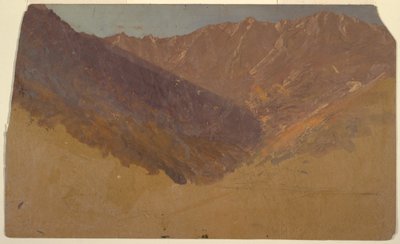 Studie des Großen Beckens, Mt. Katahdin, 1860–70 von Frederic Edwin Church