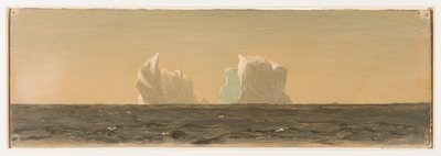 Schwimmende Eisberge von Frederic Edwin Church