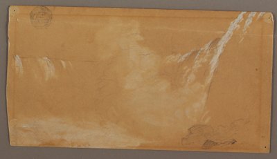 Größerer Teil der Horseshoe Falls, gesehen von der kanadischen Seite des Niagara-Flusses von Frederic Edwin Church