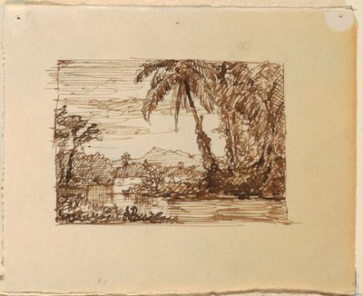 Imaginäre Landschaft mit von Frederic Edwin Church