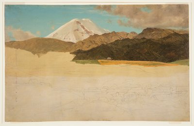 Mount Chimborazo und Guaranda, Ecuador von Frederic Edwin Church