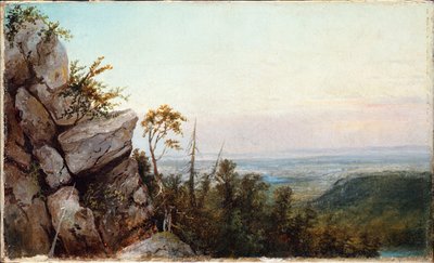 Felsen und Landschaft von Frederic Edwin Church