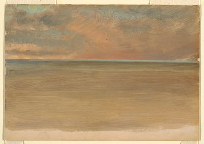 Meereslandschaft mit Eiskappe in der Ferne von Frederic Edwin Church