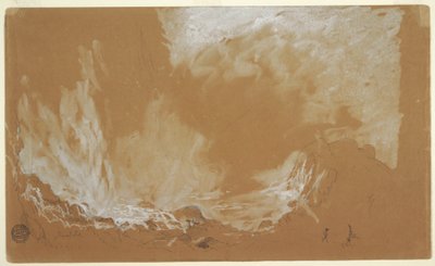 Gischt von den Wasserfällen, Niagara von Frederic Edwin Church