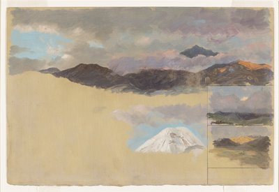 Studien des Chimborazo, Ecuador von Frederic Edwin Church