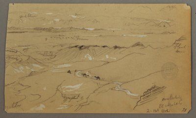 Blick über Wady el-Arabah von Frederic Edwin Church