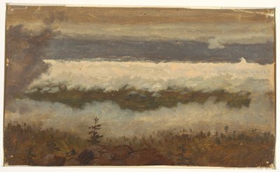 Blick auf Wolken vom Catskill-Berggipfel von Frederic Edwin Church