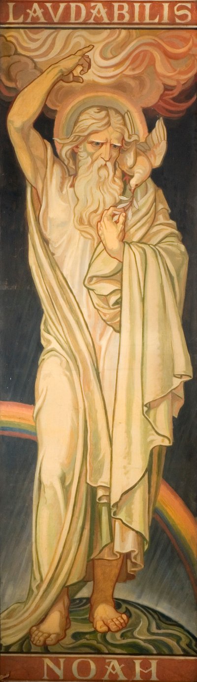 Propheten aus dem Alten Testament: Noah, ca. 1910 von Frederic James Shields