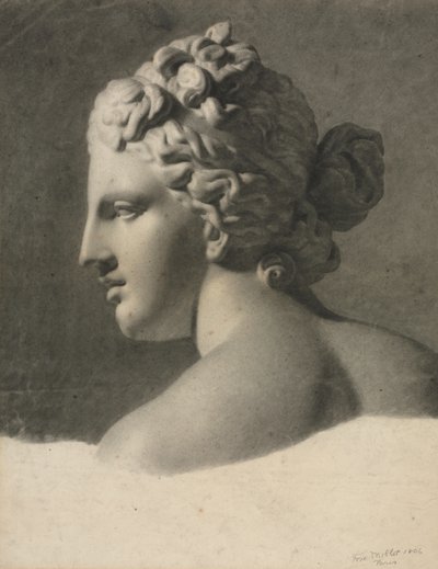 Studie eines Gipsabgusses von Frederic Millet