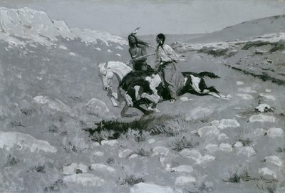 Zeremonie des schnellsten Pferdes, ca. 1900 von Frederic Remington