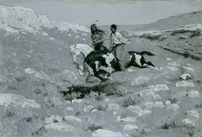 Zeremonie des schnellsten Pferdes, ca. 1900 von Frederic Remington