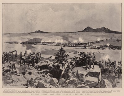 General Cronjes letzter Zug, in die Todesfalle gehend von Frederic de Haenen