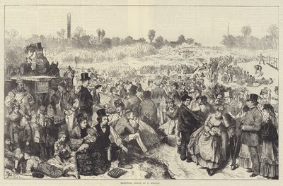 Hampstead Heath an einem Feiertag von Frederick Barnard