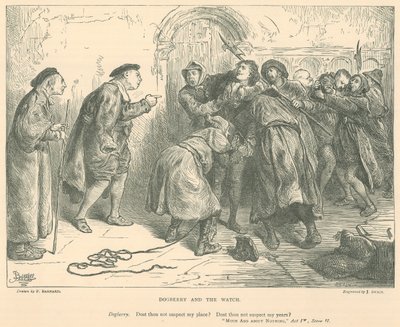 Illustration für Viel Lärm um nichts von Frederick Barnard