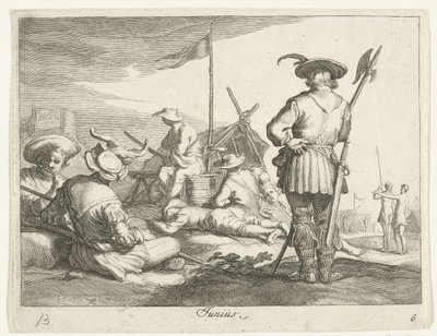 Der Monat Juni von Frederick Bloemaert