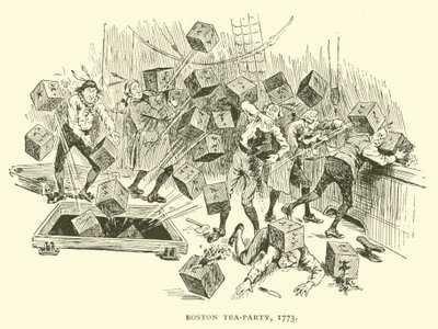 Boston Tea-Party, 1773 von Frederick Burr Opper